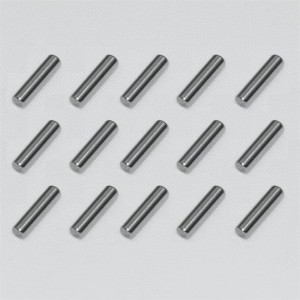 Rollers me gjilpërë të lirshme në fund të rrumbullakosura 2.5 × 23.8 mm