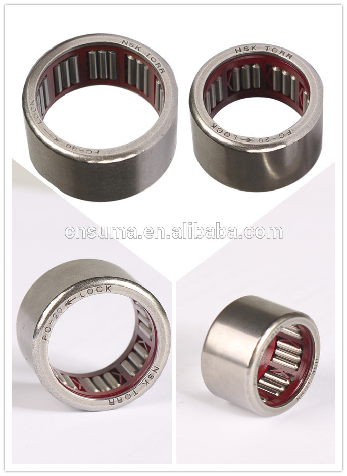 6x10x12 FC6K one way rotation bearings with needle rollers